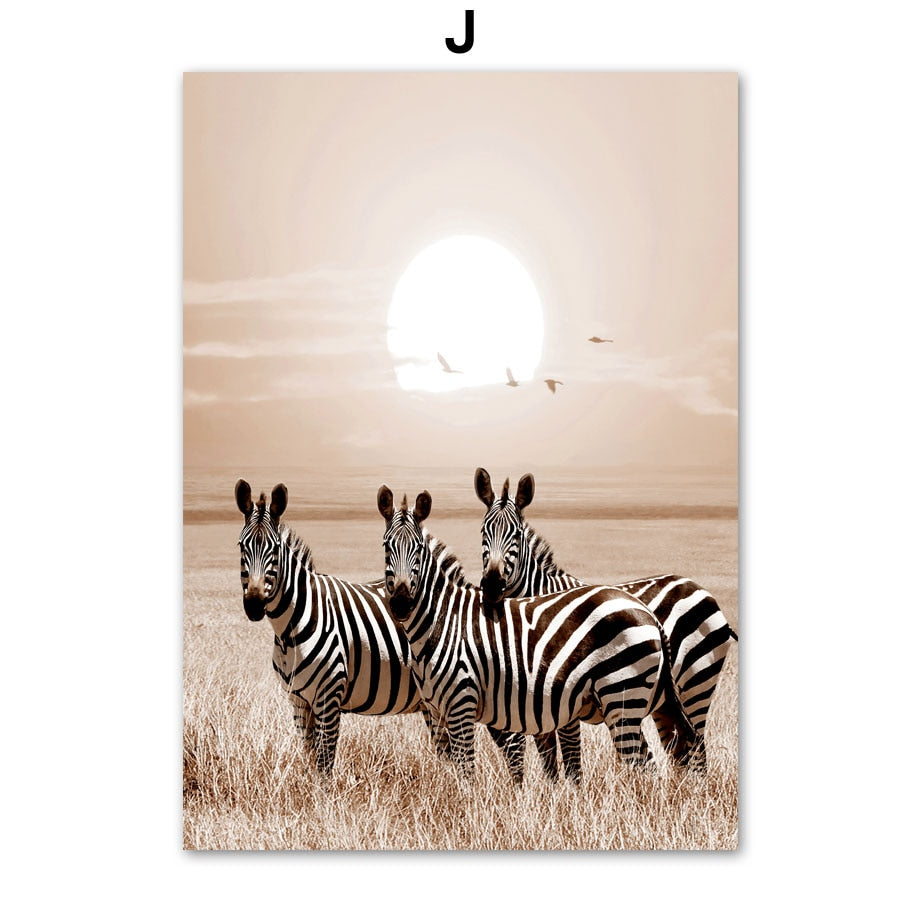 CORX Designs - African Savanna Animals Canvas Art - Review