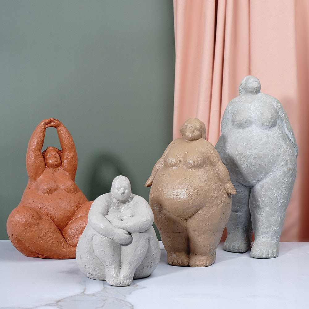 CORX Designs - Abstract Fat Lady Figurines - Review