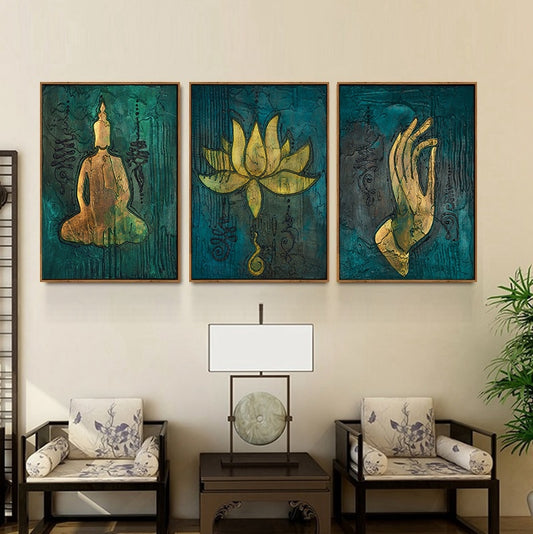 CORX Designs - Buddha Lotus Canvas Art - Review