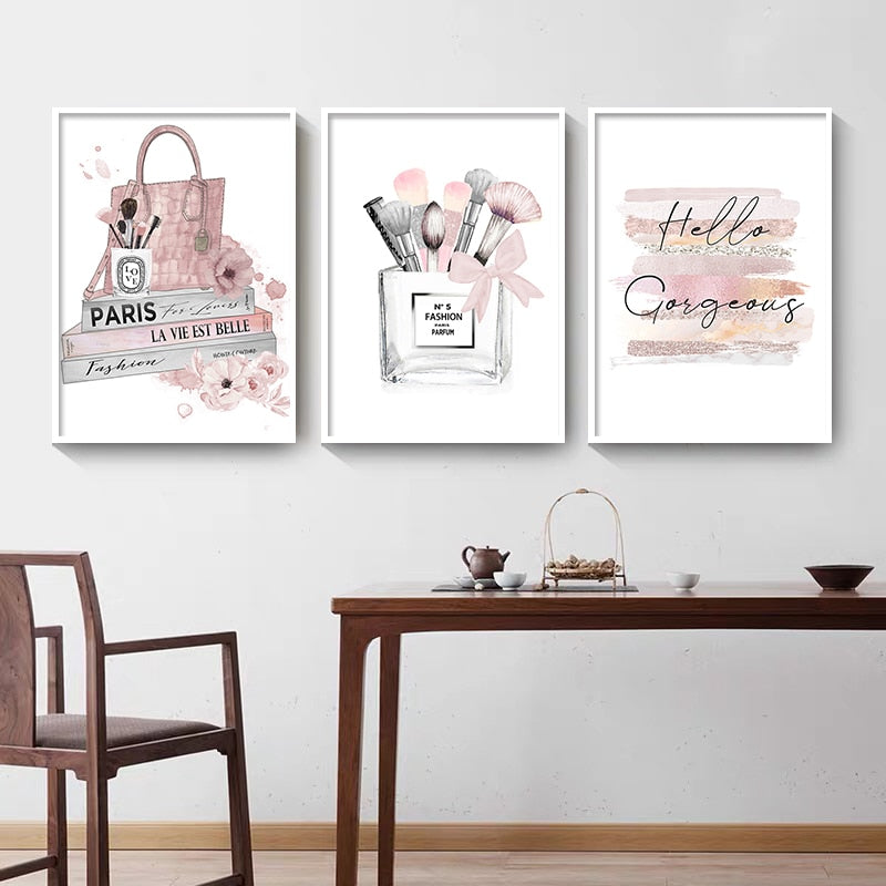 CORX Designs - Fashion Book Makeup Canvas Art - Review