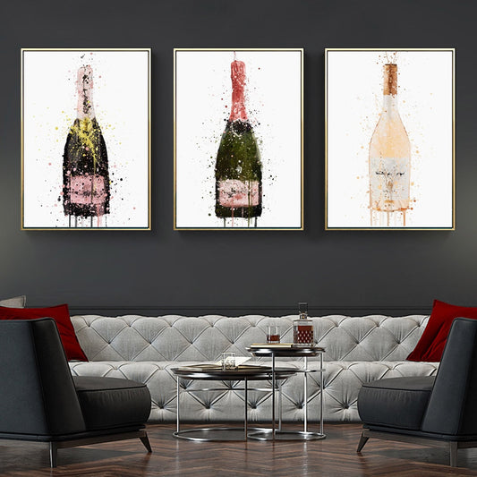 CORX Designs - Champagne Bottle Canvas Art - Review