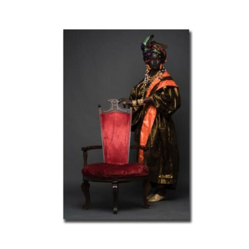 CORX Designs - African Woman with Traditional Wear Canvas Art - Review