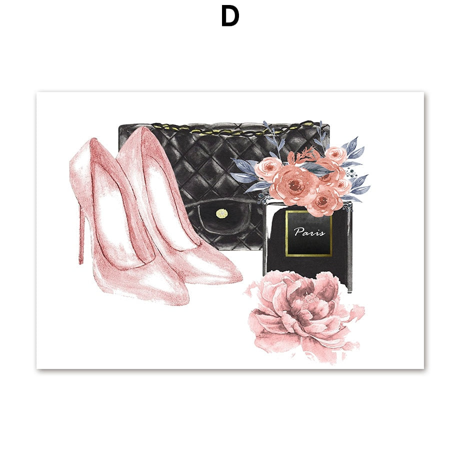 CORX Designs - Black & Pink Women Stuff Canvas Art - Review