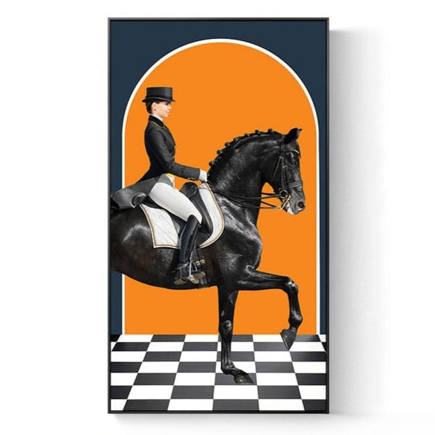 CORX Designs - Knight Horse Canvas Art - Review