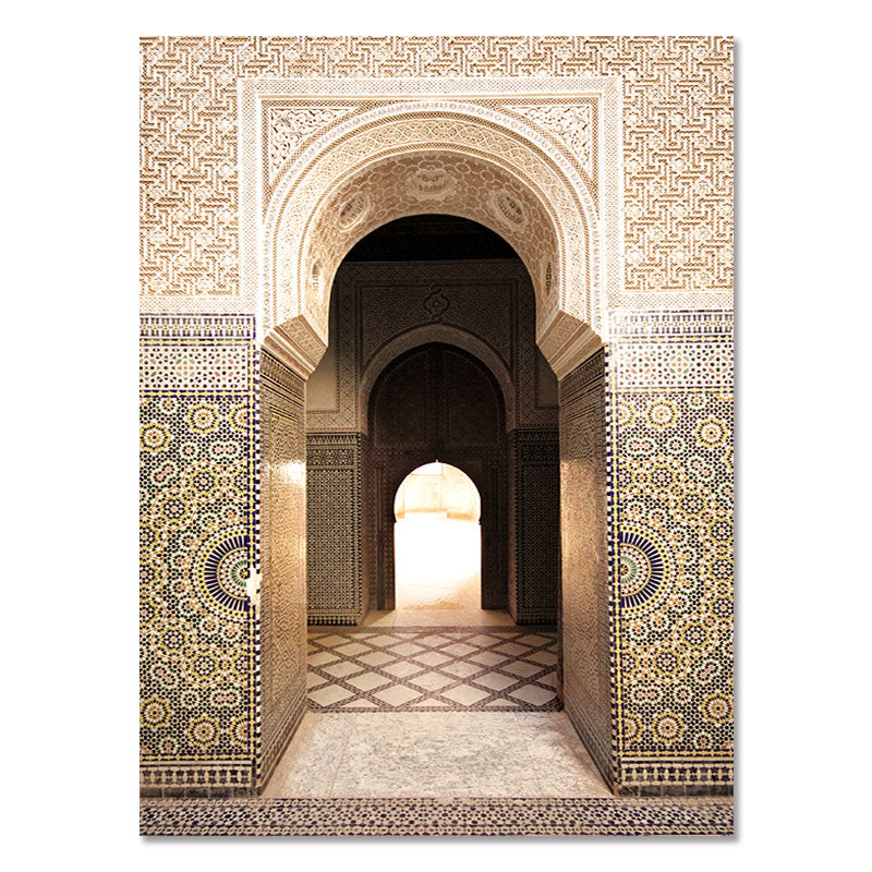CORX Designs - Moroccan Door Islamic Canvas Art - Review