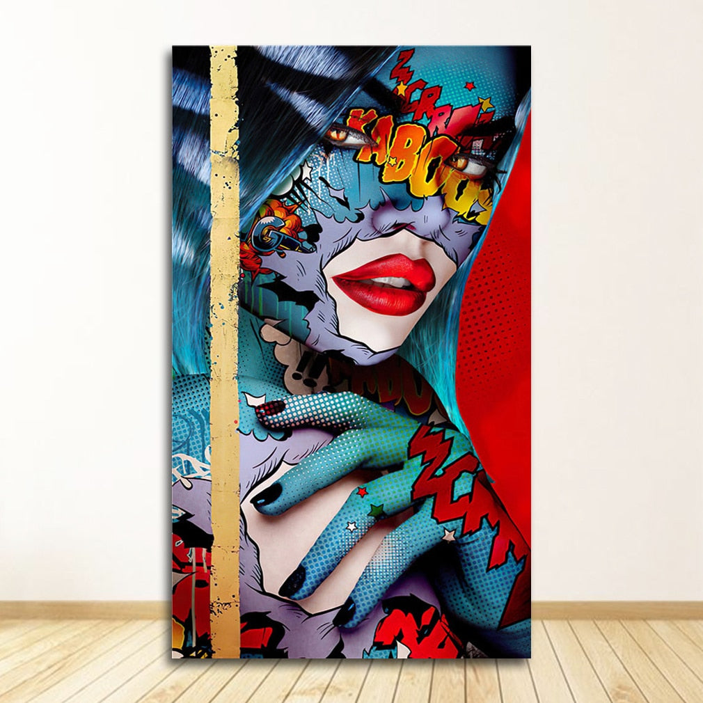 CORX Designs - Graffiti Women Portrait Canvas Art - Review