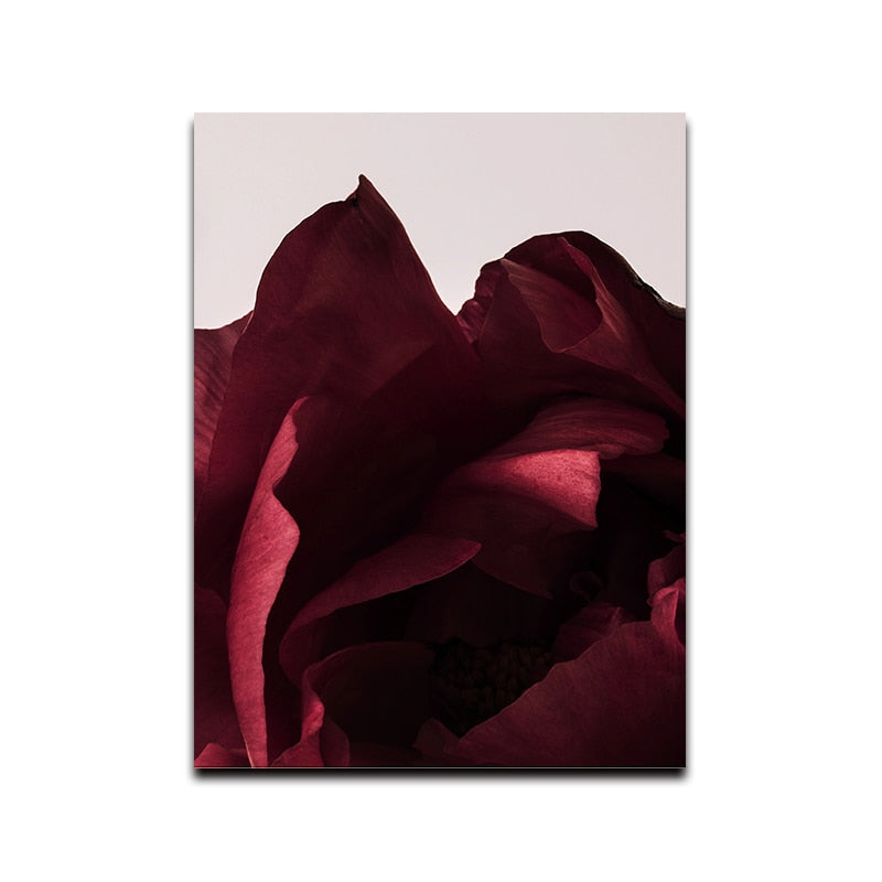 CORX Designs - Red Rose Petal Floral Canvas Art - Review