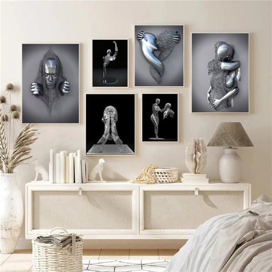 CORX Designs - Metal Figure Canvas Art - Review
