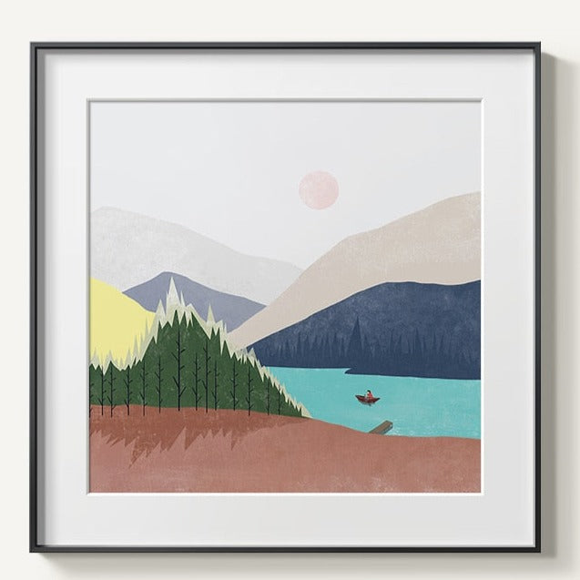 CORX Designs - Abstract Landscape Canvas Art - Review