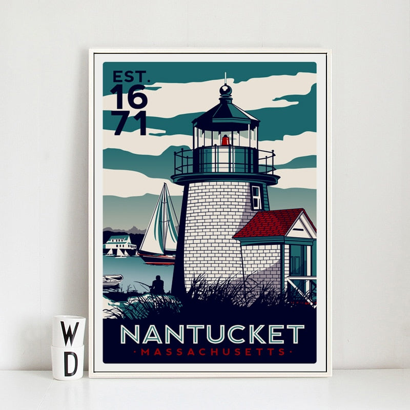 CORX Designs - World Famous Attractions Landscape Illustration Canvas Art - Review