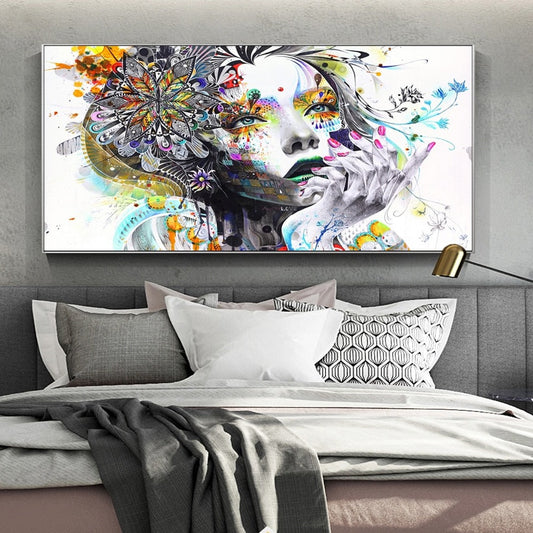 CORX Designs - Flower Girl Graffiti Canvas Art - Review