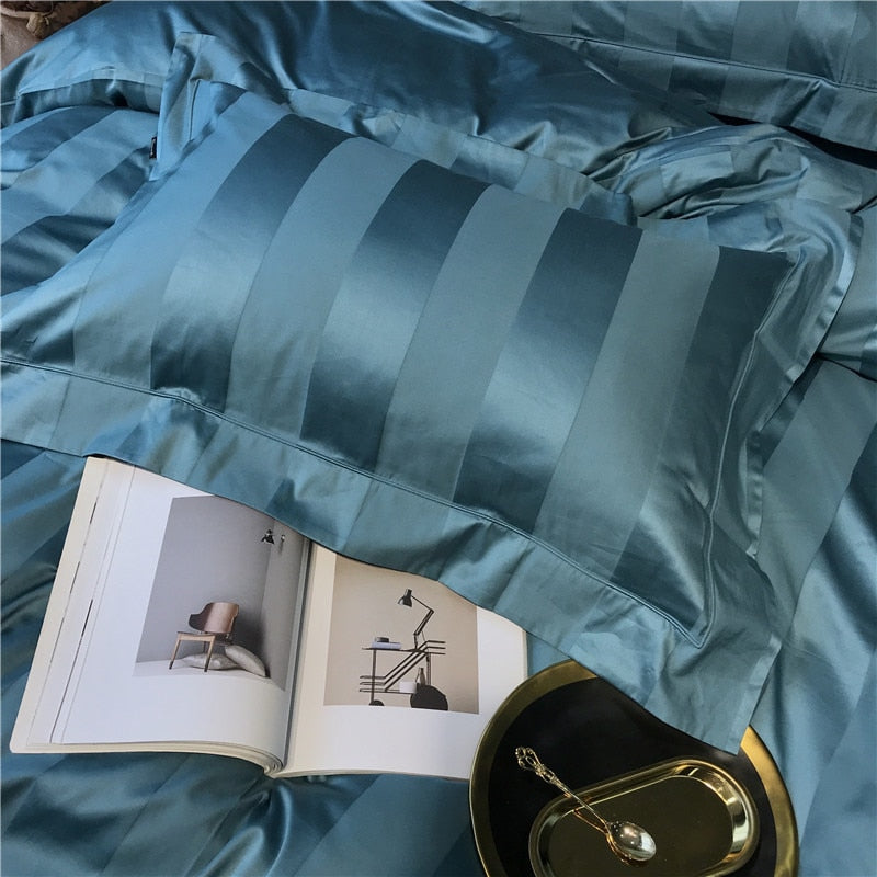 CORX Designs - Lazurite Egyptian Cotton Duvet Cover Bedding Set - Review