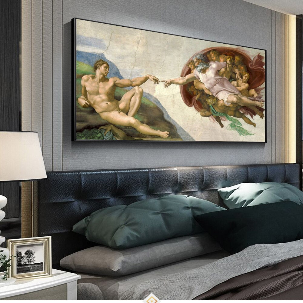 CORX Designs - Creation of Adam Canvas Art - Review