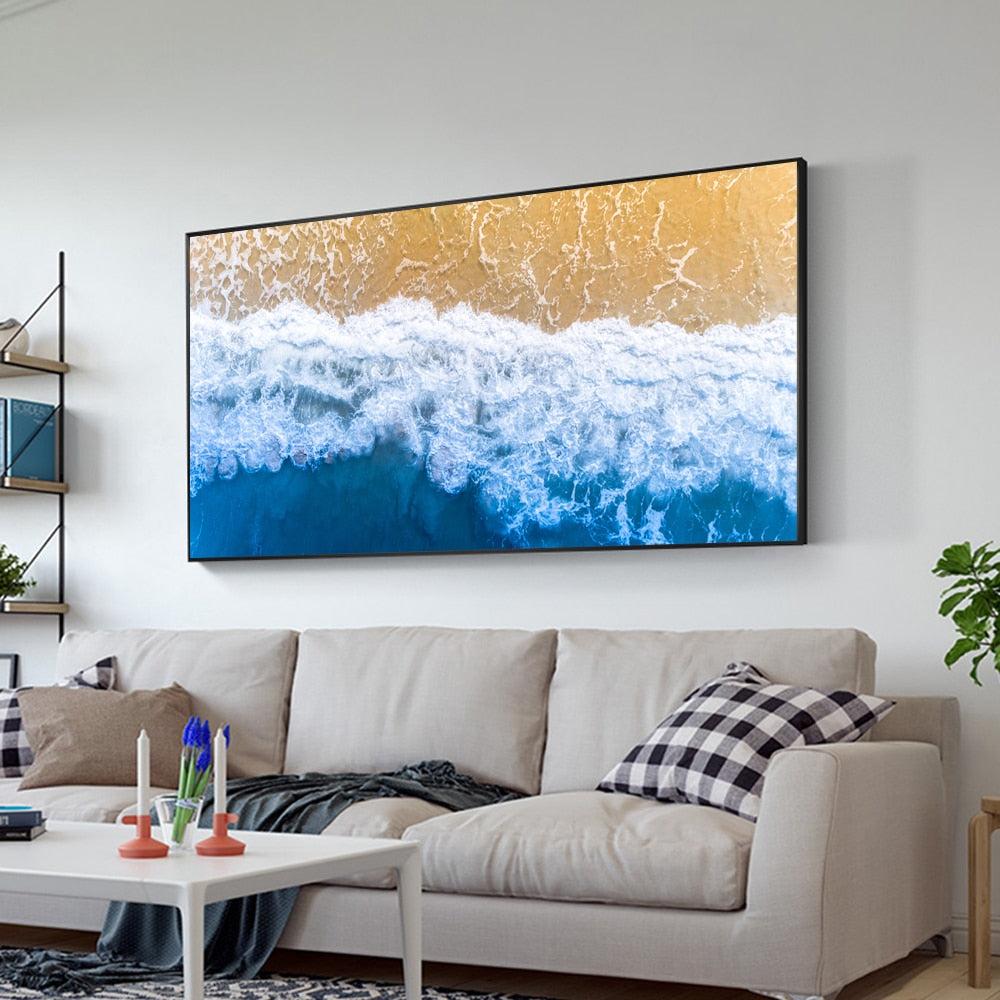 CORX Designs - Abstract Wave Canvas Art - Review