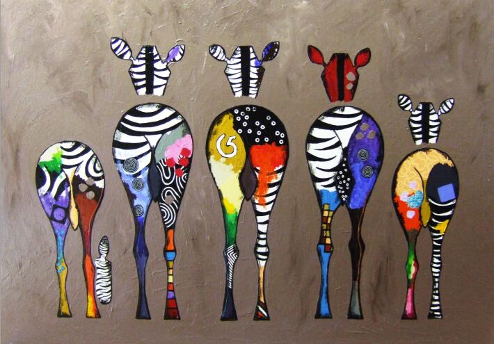 CORX Designs - Abstract Zebra Canvas Art - Review