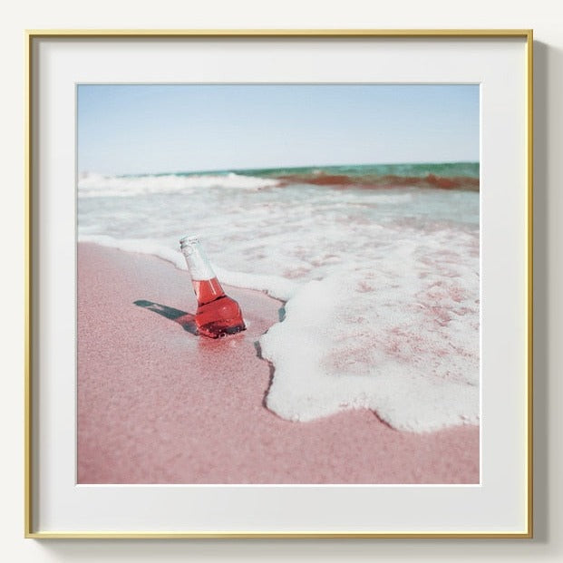 CORX Designs - Blue Sky Sea Lighthouse Clouds Canvas Art - Review