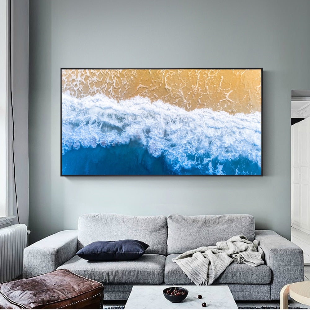 CORX Designs - Abstract Wave Canvas Art - Review