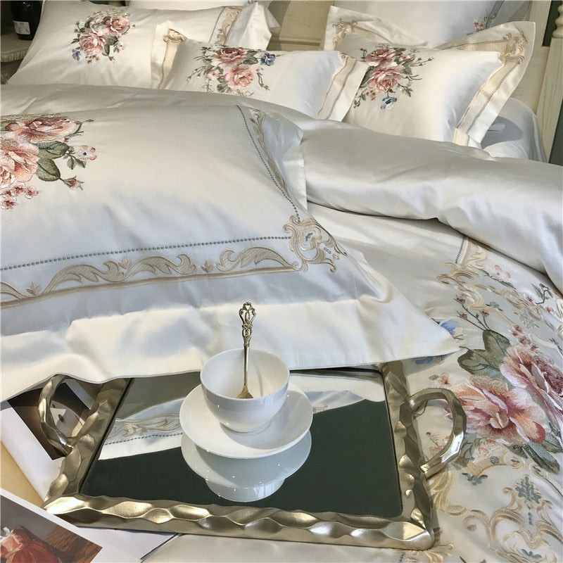 CORX Designs - Florecian Egyptian Cotton Luxury Duvet Cover Bedding Set - Review