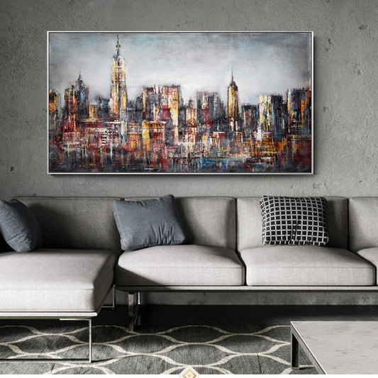 CORX Designs - Abstract City Landscape Canvas Art - Review