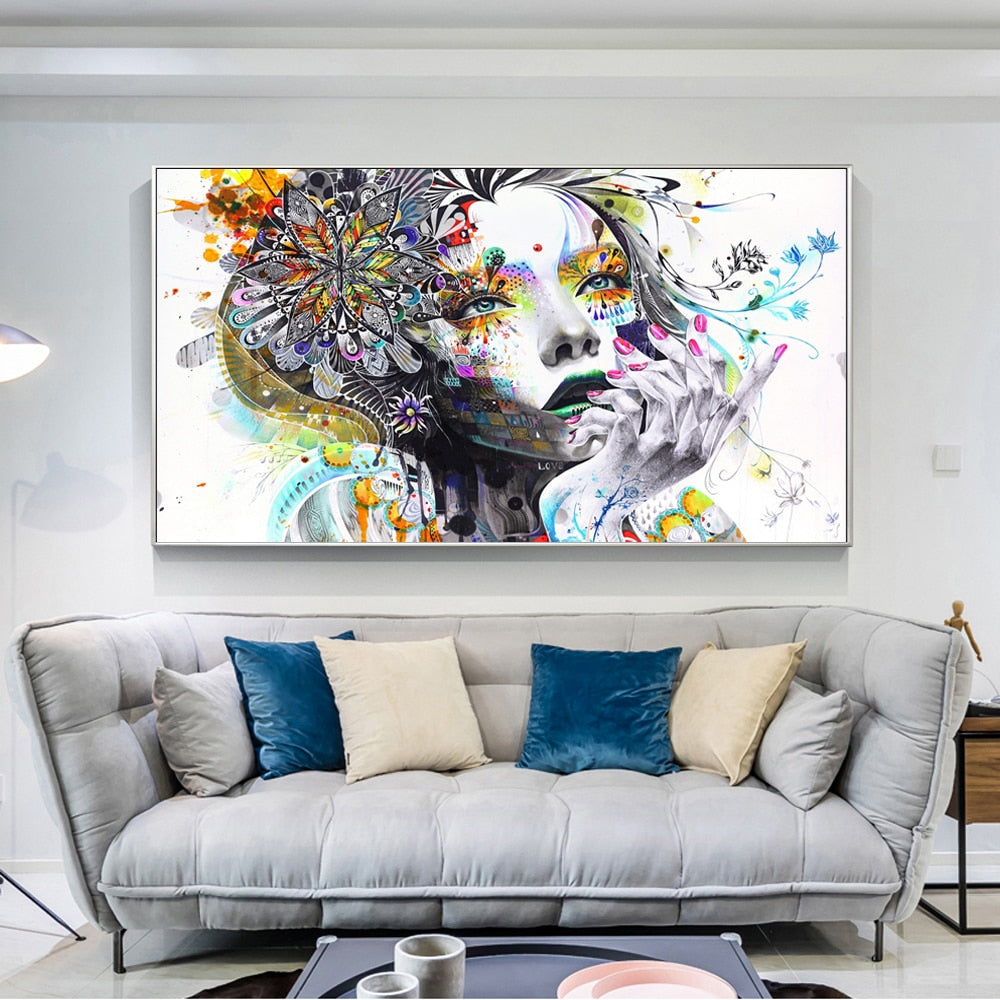 CORX Designs - Flower Girl Graffiti Canvas Art - Review