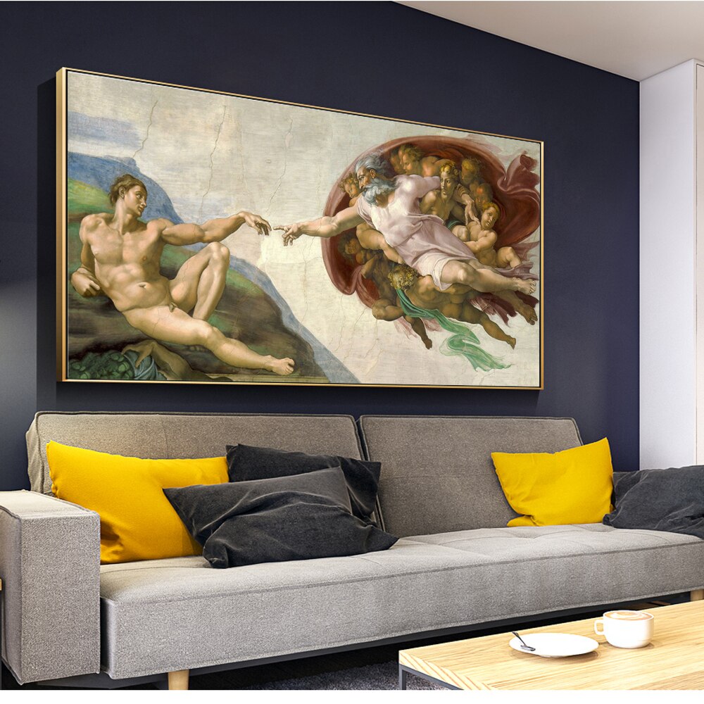 CORX Designs - Creation of Adam Canvas Art - Review