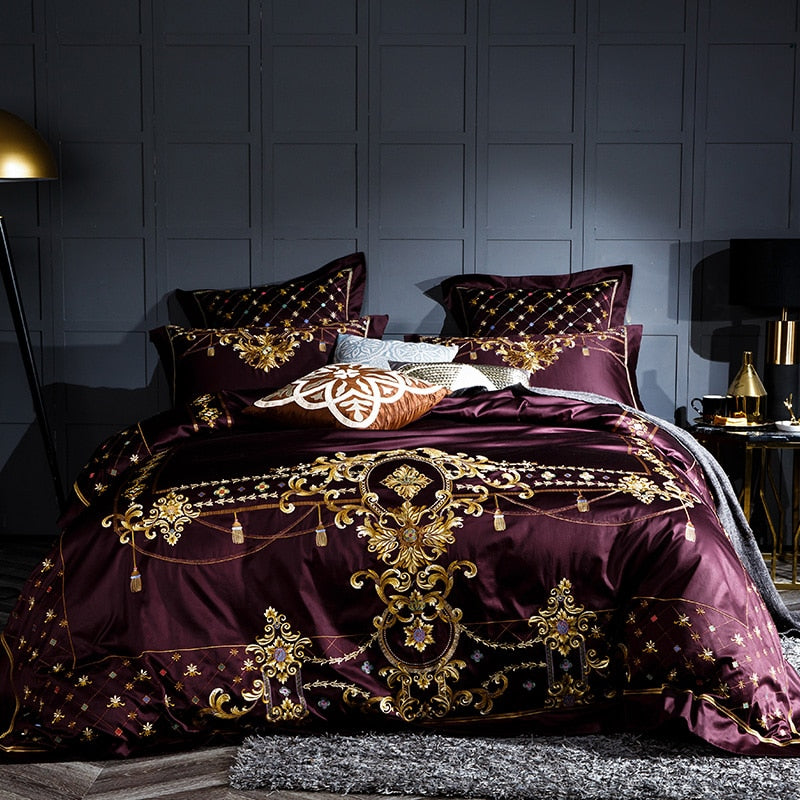 CORX Designs - Matterhorn Luxury Embroidery Duvet Cover Bedding Set - Review