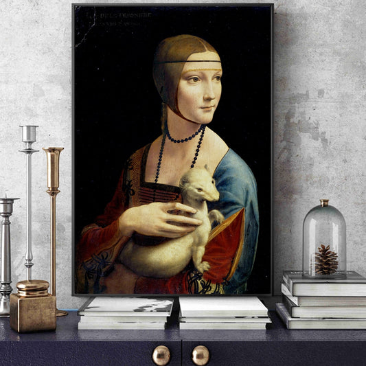 CORX Designs - The Lady With An Ermine By Leonardo Da Vinci Canvas Art - Review