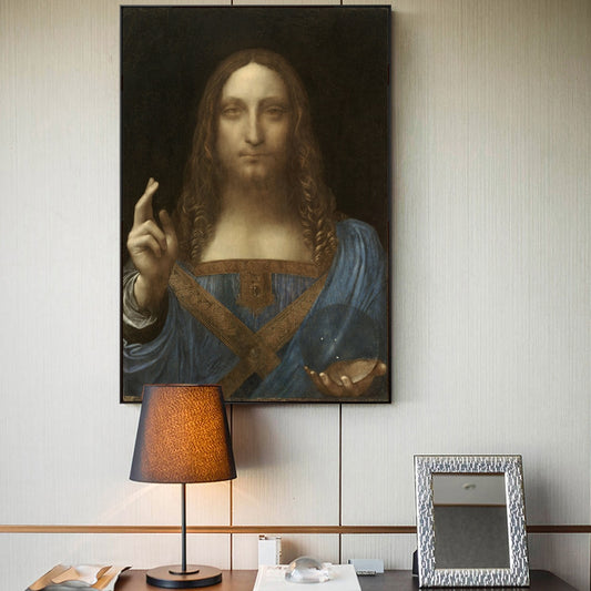 CORX Designs - Salvator Mundi By Leonardo Da Vinci Wall Art Canvas - Review