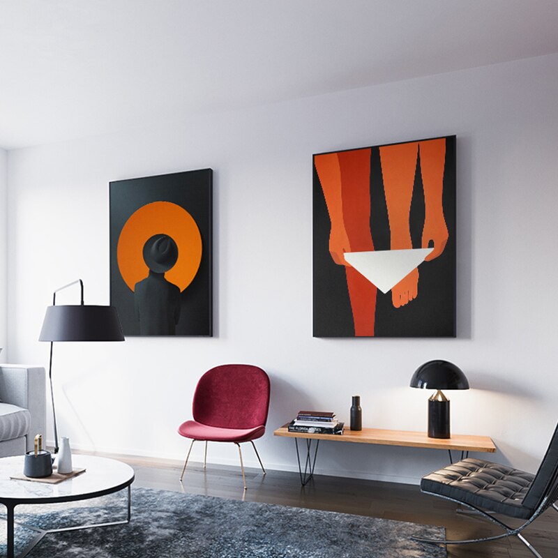 CORX Designs - Abstract Man with Black Hat Canvas Art - Review