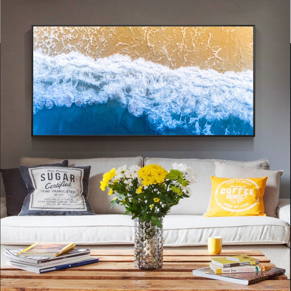 CORX Designs - Abstract Wave Canvas Art - Review