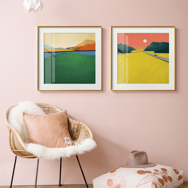 CORX Designs - Abstract Landscape Canvas Art - Review