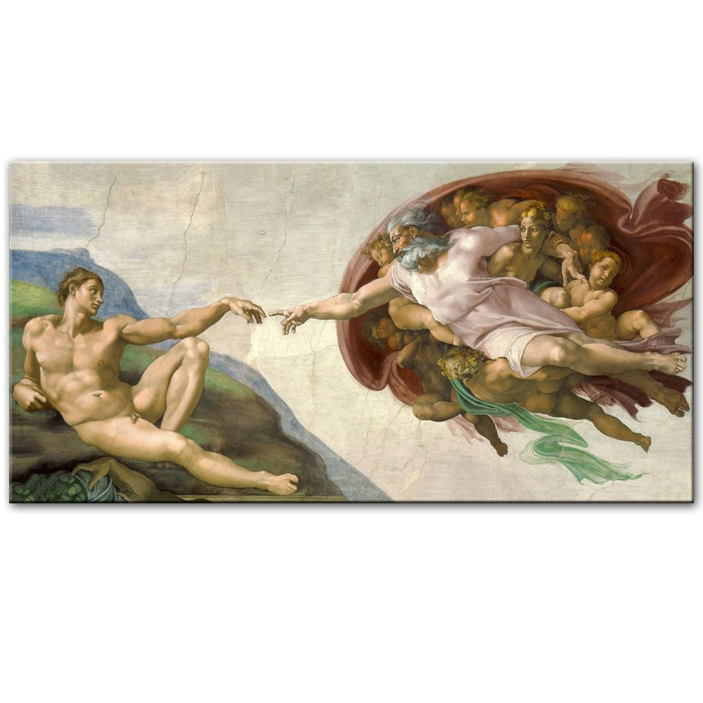 CORX Designs - Creation of Adam Canvas Art - Review