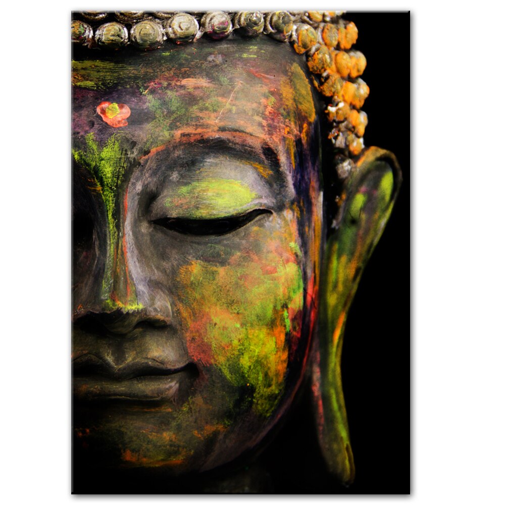 CORX Designs - Buddha Face Wall Art Canvas - Review
