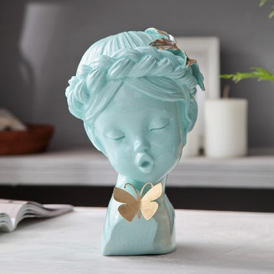 CORX Designs - Cute Girl Kissing Butterfly Statue - Review