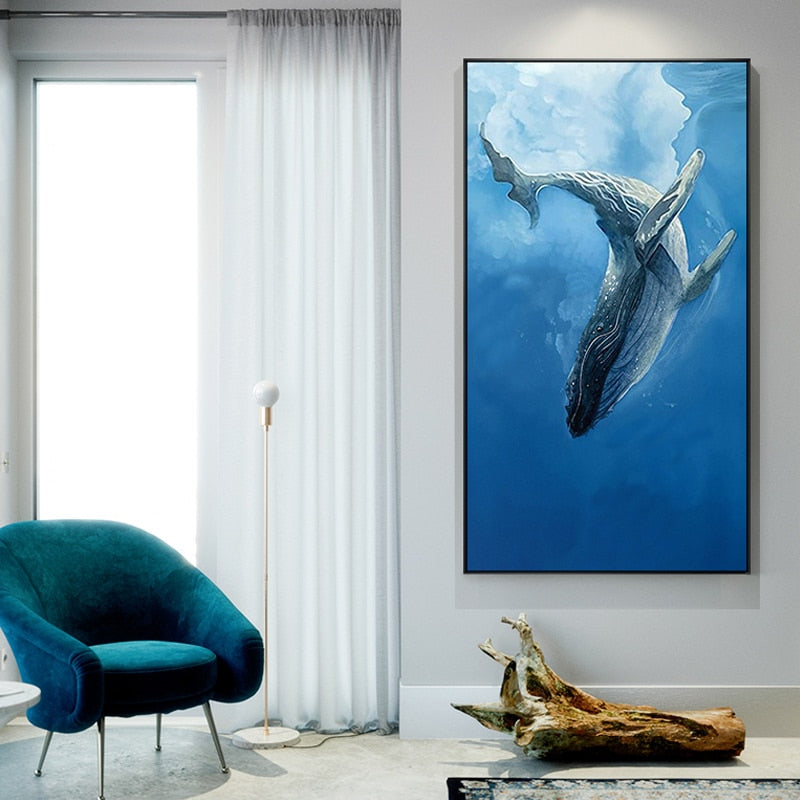CORX Designs - Sea Whale Canvas Art - Review