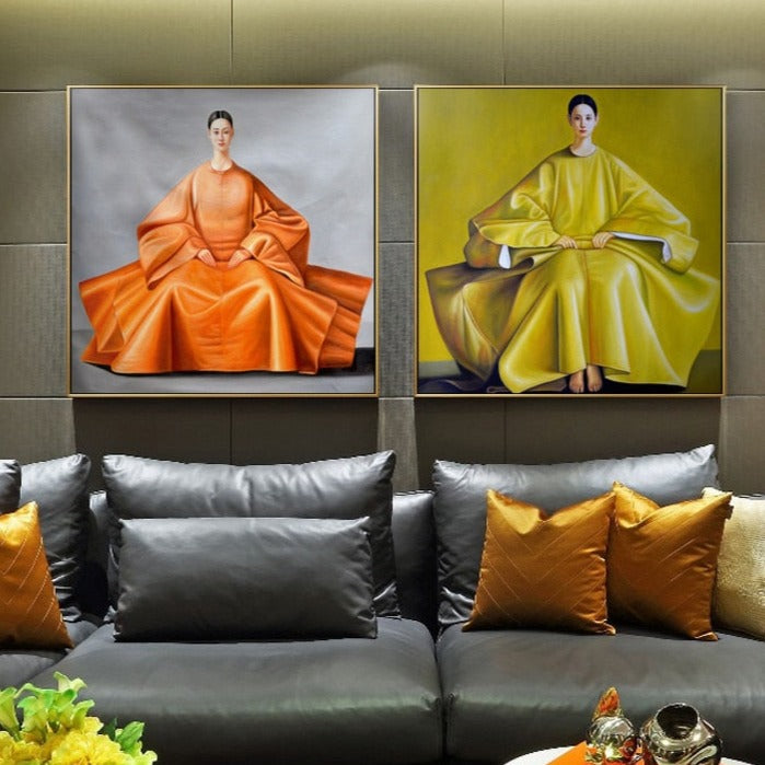 CORX Designs - Splendid Attire East Asian Woman Canvas Art - Review