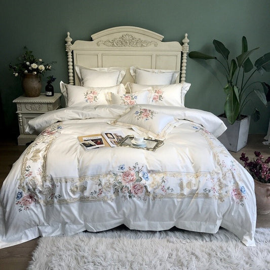 CORX Designs - Florecian Egyptian Cotton Luxury Duvet Cover Bedding Set - Review
