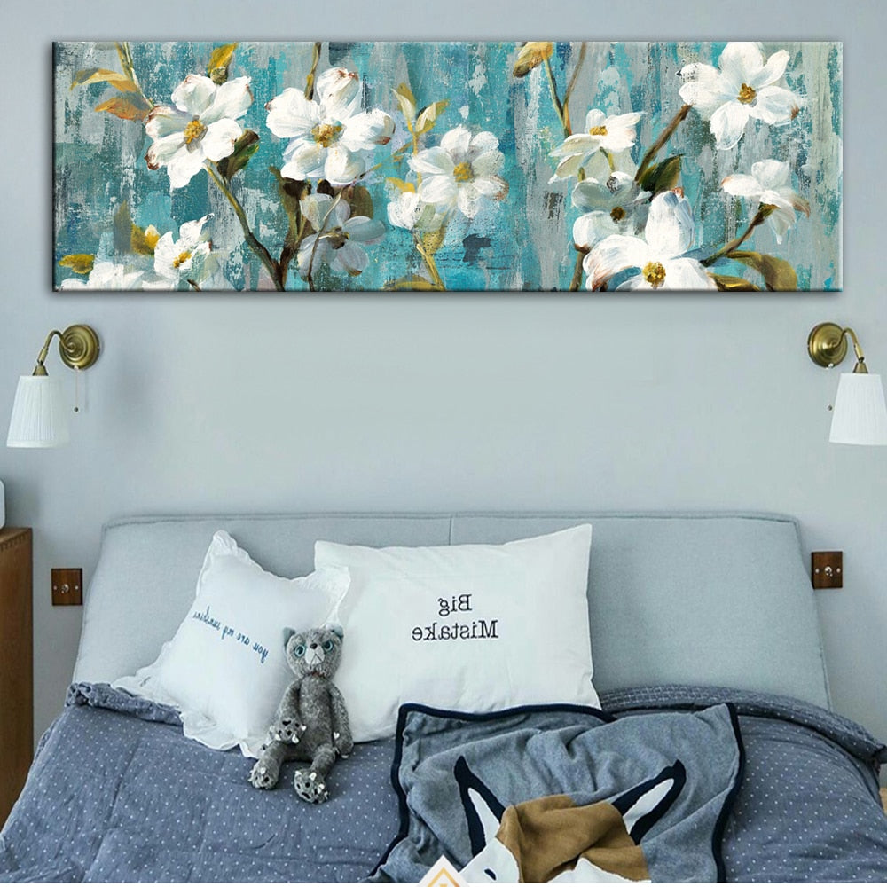 CORX Designs - Flowers Oil Paintings Canvas Art - Review