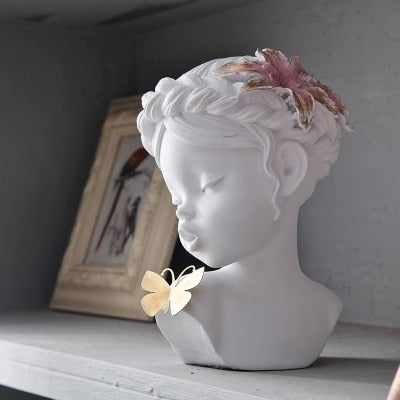 CORX Designs - Cute Girl Kissing Butterfly Statue - Review