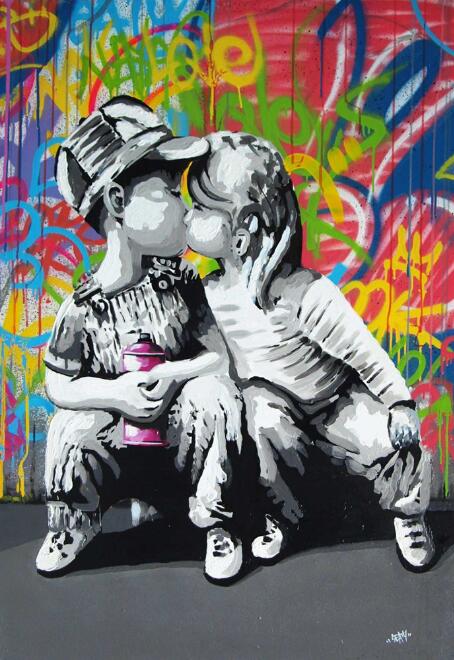 CORX Designs - Lady Kids Graffiti Street Style Canvas Art - Review