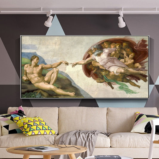 CORX Designs - Creation of Adam Canvas Art - Review
