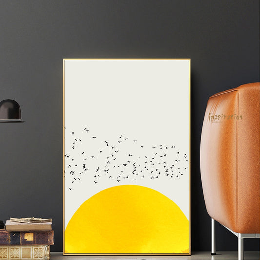 CORX Designs - Birds Above the Sun Canvas Art - Review