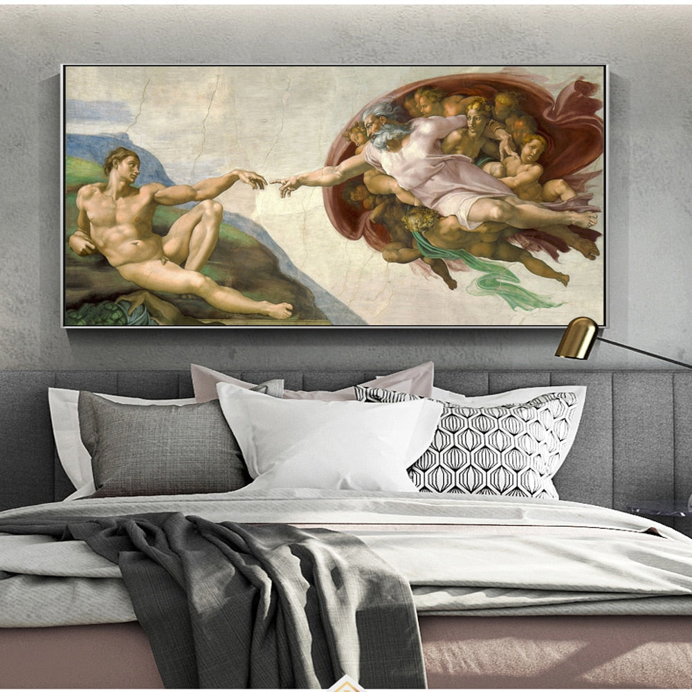 CORX Designs - Creation of Adam Canvas Art - Review