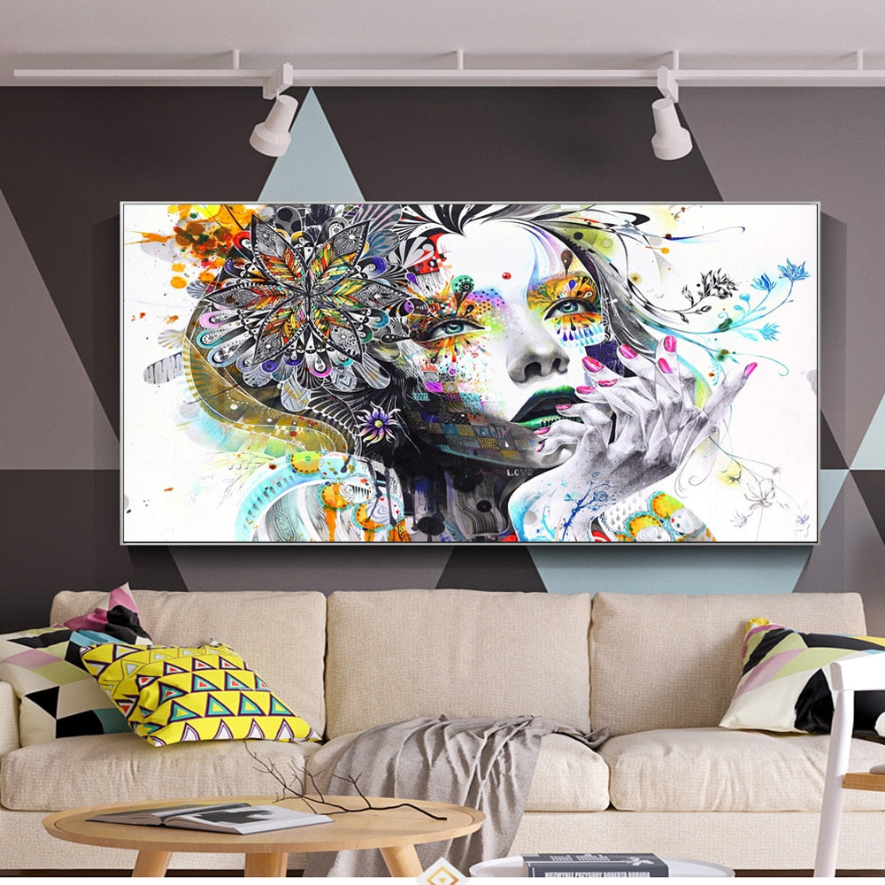 CORX Designs - Flower Girl Graffiti Canvas Art - Review