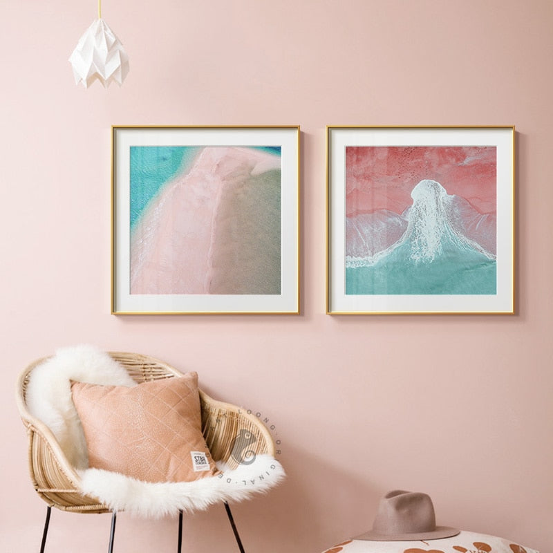 CORX Designs - Blue Sky Sea Lighthouse Clouds Canvas Art - Review