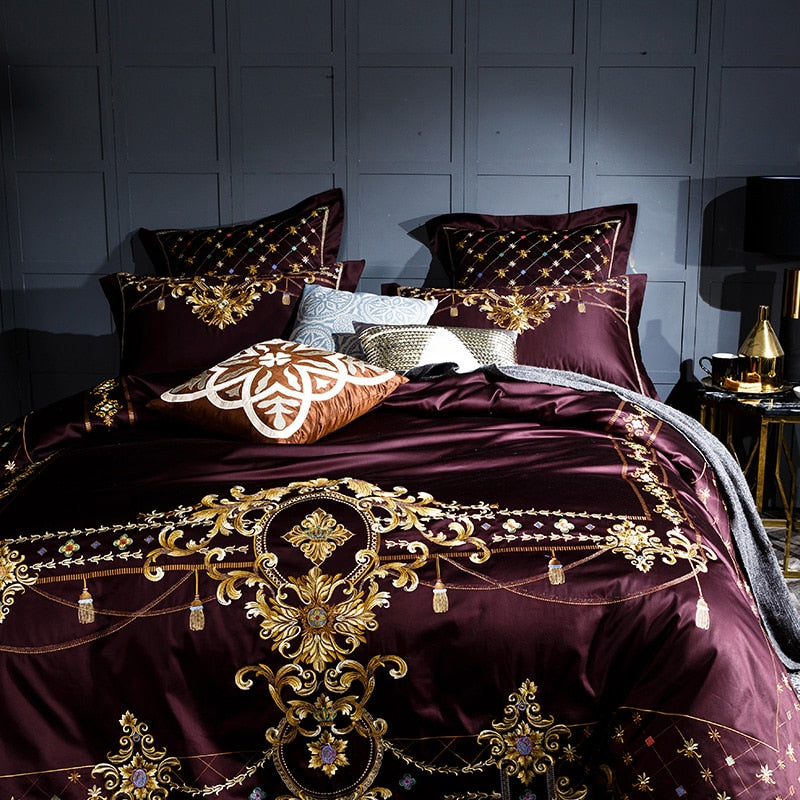 CORX Designs - Matterhorn Luxury Embroidery Duvet Cover Bedding Set - Review