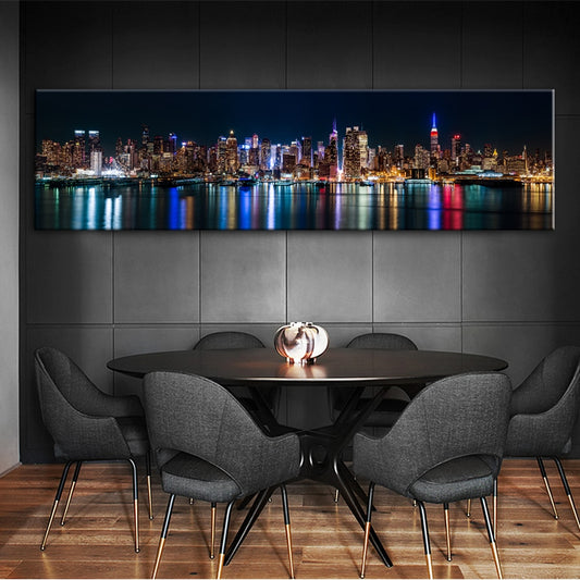 CORX Designs - Night Skyline Of Manhattan Canvas Art - Review