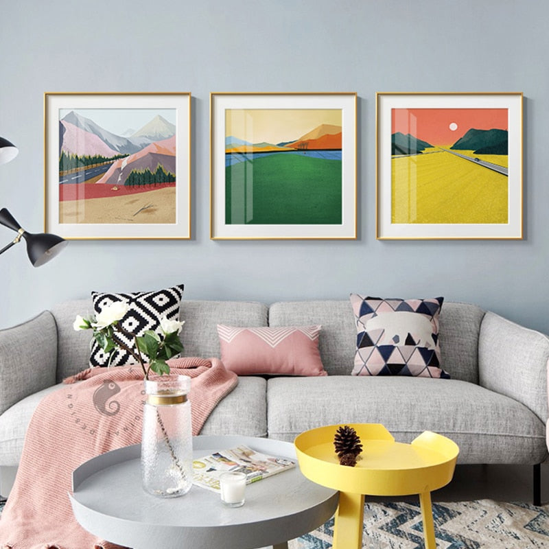 CORX Designs - Abstract Landscape Canvas Art - Review