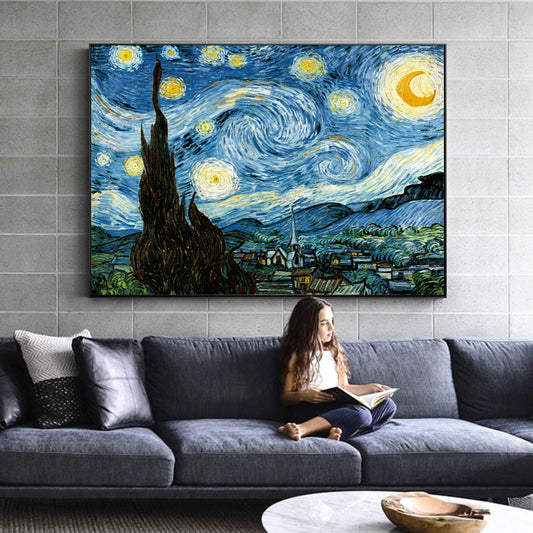 CORX Designs - Starry Night by Van Gogh Canvas Art - Review