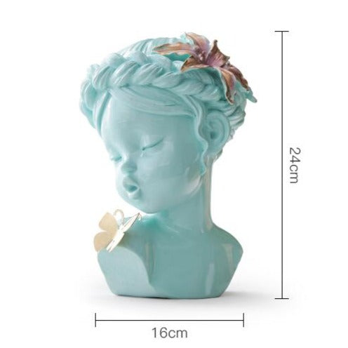 CORX Designs - Cute Girl Kissing Butterfly Statue - Review